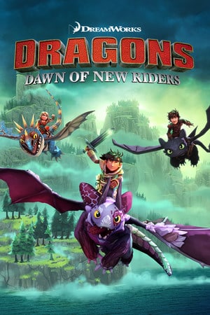 DreamWorks Dragons: Dawn of New Riders — обложка игры
