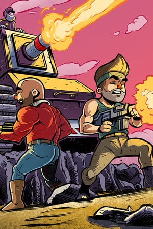 Omega Strike — обложка игры