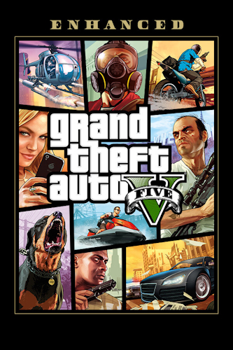 Grand Theft Auto V (5) Enhanced + все DLC — обложка игры