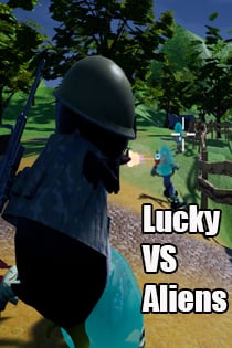 Lucky VS Aliens — обложка игры