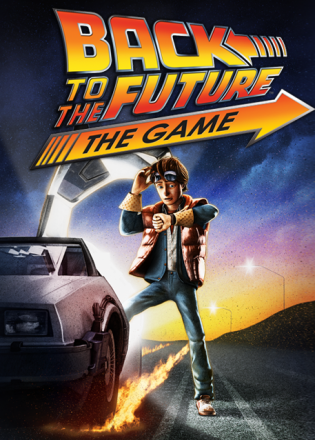 Back to the Future: The Game — обложка игры