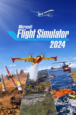 Microsoft Flight Simulator 2024 — обложка игры