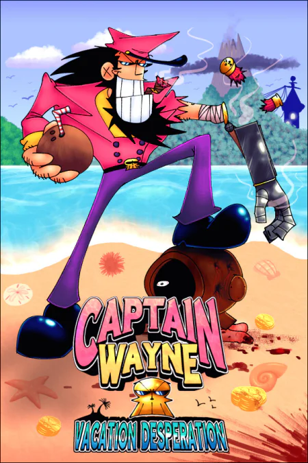 Captain Wayne - Vacation Desperation (Капитан Уэйн: Отчаянный отпуск) — скриншот