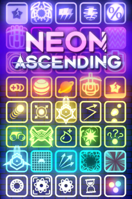 Neon Ascending (Неоновое восхождение) — скриншот