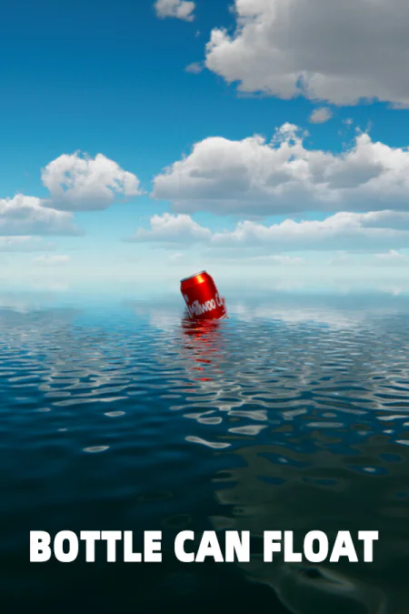 Bottle Can Float (Бутылка может плавать) — скриншот